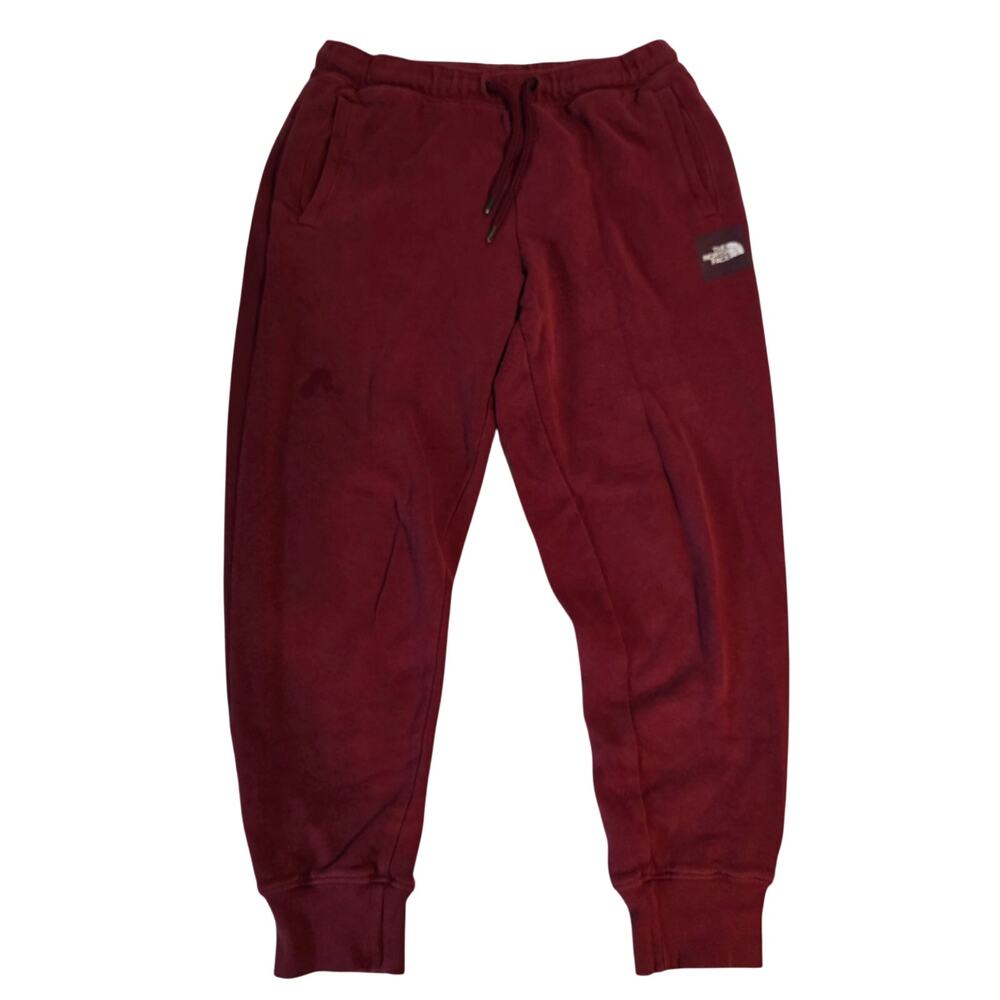 The North Face Maroon Joggers Sweatpants Burgundy Red Loungewear